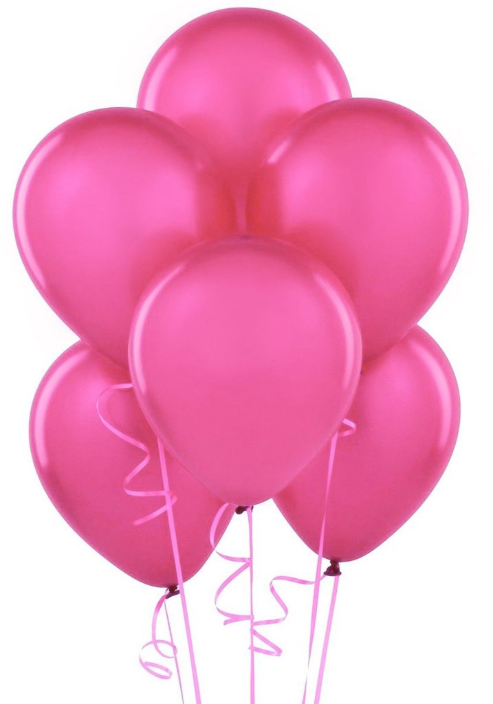 Wholesale Hot Pink 11" Latex Balloons DollarDays