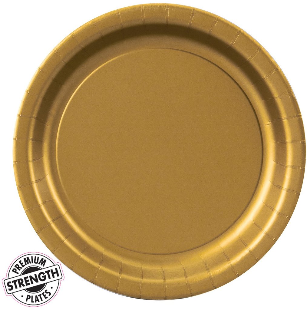 Wholesale Glittering Gold (Gold) Dinner Plates (24) DollarDays