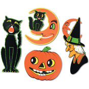 Packaged Halloween Cutouts