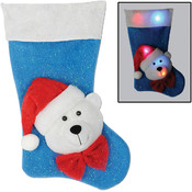 Light-Up Polar Bear Stocking