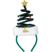 Springy Christmas Tree Headband