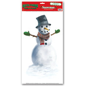 Snowman Peel 'N Place