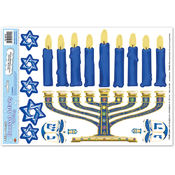 Hanukkah Activity Peel 'N Place