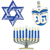 Hanukkah Cutouts