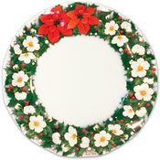 Italian Tableware - Poinsettia Large Plates