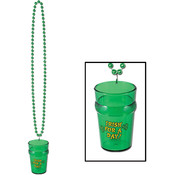 Beads w/St Pat's Glass