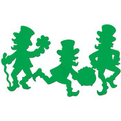 Leprechaun Silhouettes