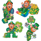 Packaged Leprechaun Cutouts