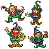 Leprechaun Linking Cutouts