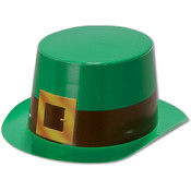 Miniature Green Plastic Topper w/Buckle Band Wholesale Bulk