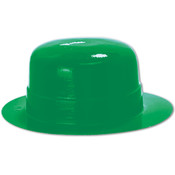 Miniature Green Plastic Derby