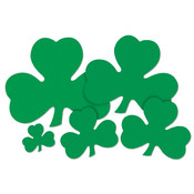 Printed Shamrock Cutout
