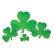 5" Foil Shamrock Cutout