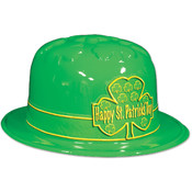 Plastic St Patrick's Day Shamrock Derby