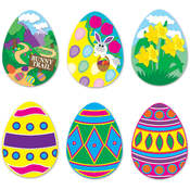 Packaged Easter Egg Cutouts