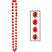 Jumbo Party Beads - Red Wholesale Bulk