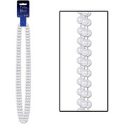 Party Beads - Large Round - White Wholesale Bulk