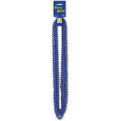 Party Beads - Small Round - blue Wholesale Bulk