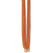 Bulk Party Beads - Small Round - Orange Wholesale Bulk