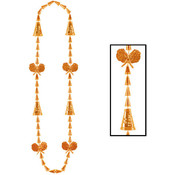 Cheerleading Beads - Orange Wholesale Bulk
