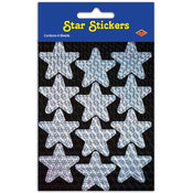 Prismatic Star Stickers