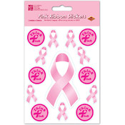 Pink Ribbon Stickers