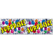FR Metallic Surprise Fringe Banner
