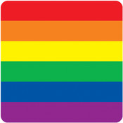 Rainbow Coasters