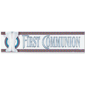 1st Communion Sign w/Tissue Chalice