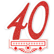 40th Anniversary Crest