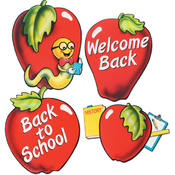 School Days Apple Cutouts Teacher Supplies