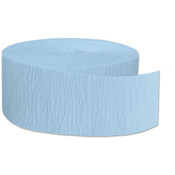 FR Festive Crepe Streamer - Light Blue