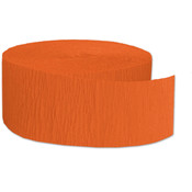FR Festive Crepe Streamer - Orange
