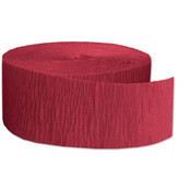 FR Festive Crepe Streamer - Red
