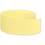 FR Festive Crepe Streamer - Yellow