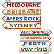Australian Street Sign Cutouts Wholesale Bulk