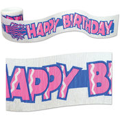 FR Birthday Crepe Streamer