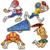 Football Cutouts