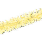 Packaged Tissue Festooning - Yellow