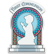 Boy First Communion Cutout