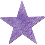 Embossed Foil Star Cutout