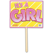 It's A Girl Yard Sign