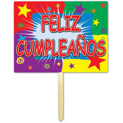Feliz Cumpleaños Yard Sign