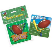 Game Day Football Coasters
