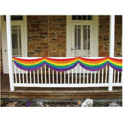 Rainbow Fabric Bunting