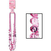Pink Ribbon Beads