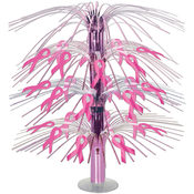 Pink Ribbon Cascade Centerpiece