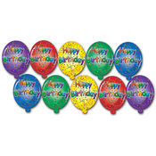Mini Happy Birthday Cutouts