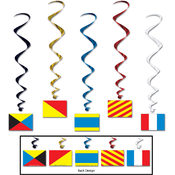 Nautical Flag Whirls