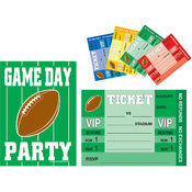 Game Day Football Invitations